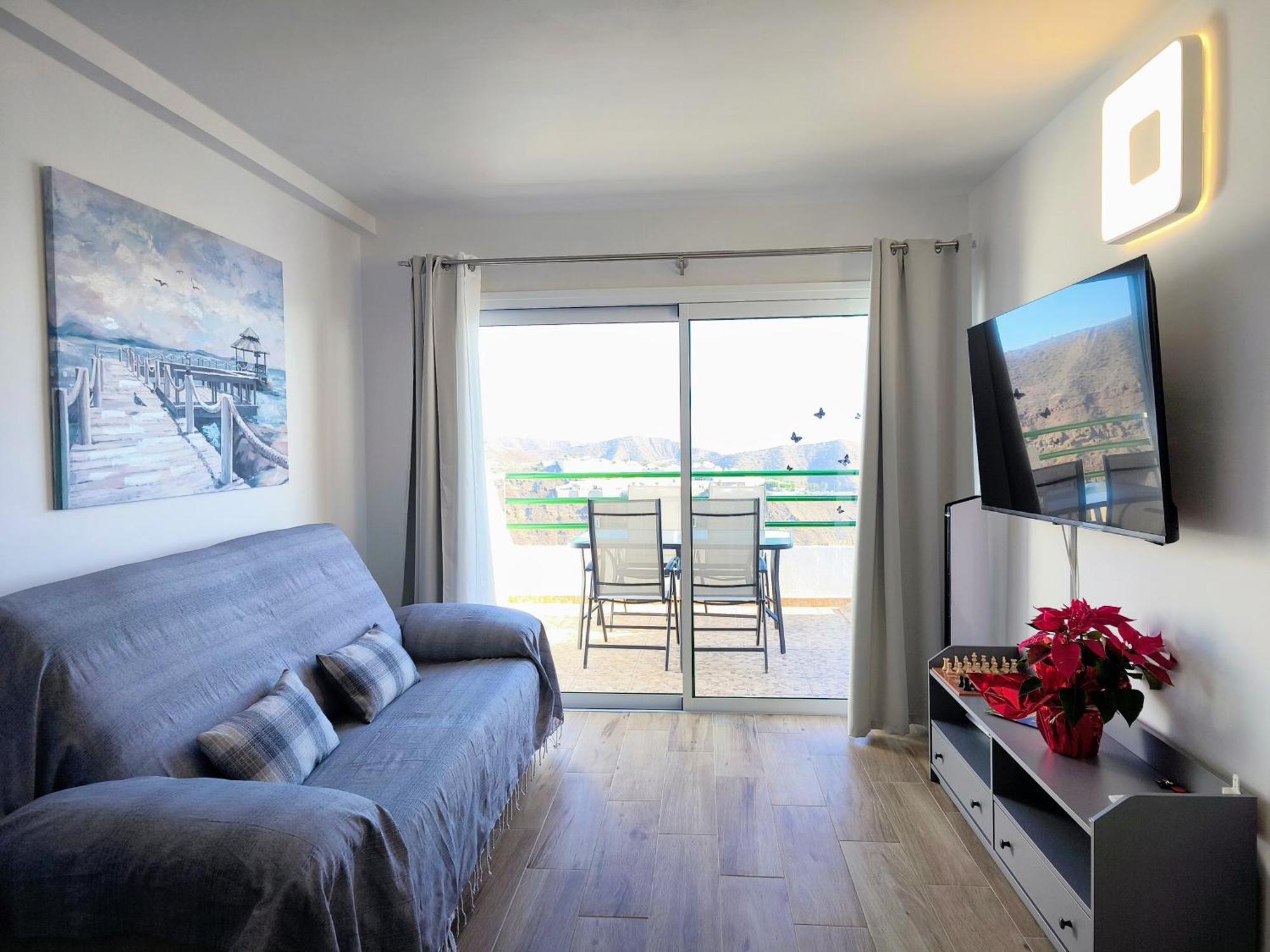 Apartamento Vista Atlantico Puerto Rico Mogán Dış mekan fotoğraf